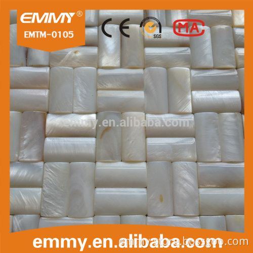 Chinese long pattern nature white freshwater 3d floor tile supplier